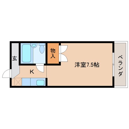 新清水駅 バス8分  梅蔭寺下車：停歩3分 3階の物件間取画像